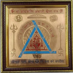 adhya shakti ambaji bisa yantra