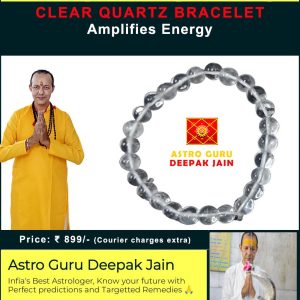 clear quartz bracelet