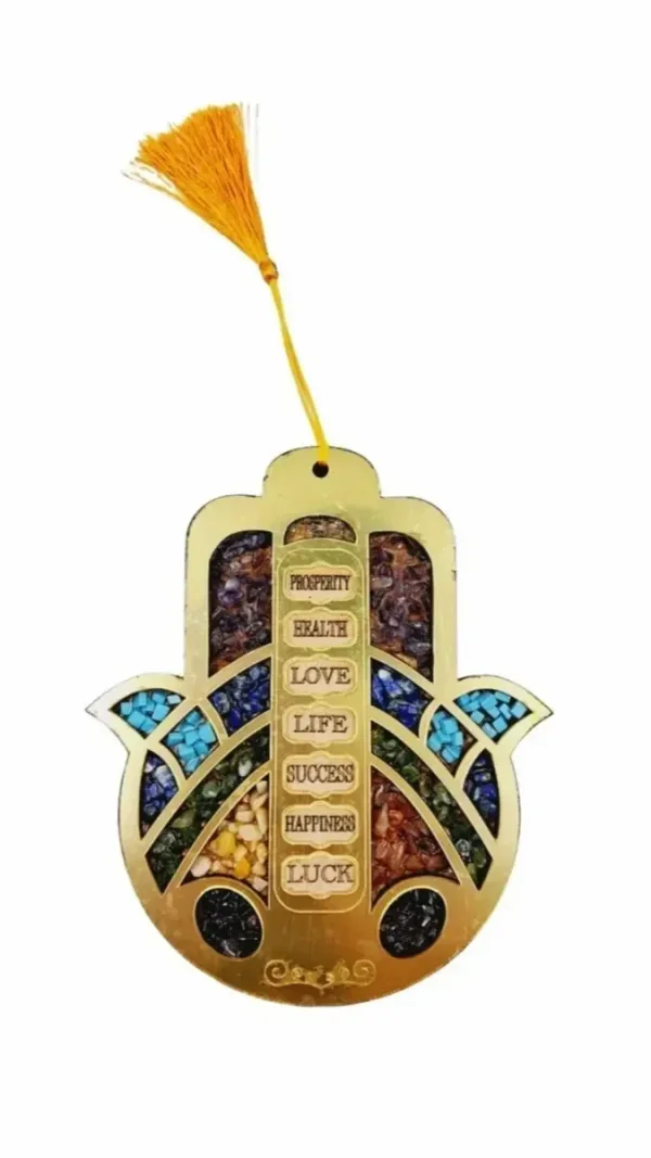 seven chakra hamsa