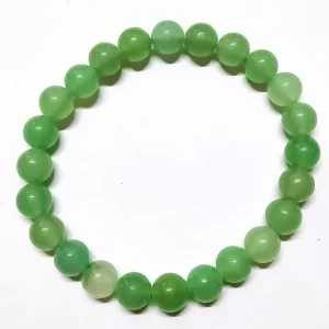 Abundance and Luck Green Aventurine Bracelet – Positive Vibes & Prosperity Jewelry – Navgraha.in