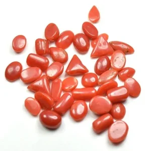 Moonga Red Coral Natural Oval & Capsule 3 to 6 Carat – Strength, Courage & Astrological Remedy – Navgraha.in
