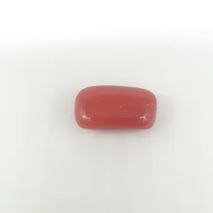 Red Coral Moonga Natural Triangle Semi-Precious Stone Approx 3 Carat – Premium Organic Gemstone – Navgraha.in