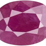 Natural Manik African Ruby Dark Pink Shade 7 Carat – Certified Premium Gemstone for Jewelry & Astrology – Navgraha.in