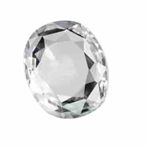 Natural Zircon Cambodian 3 Carat – Premium White Jarkan Gemstone with Brilliant Fire – Navgraha.in