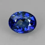 Neelam Simulant Oval Shape 6.05 Carat – Elegant Royal Blue Gem for Style & Positive Energy – Navgraha.in