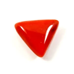 Red Coral Moonga Natural Triangle 10 Carat Approx – Premium Organic Coral Gemstone for Astrological Use – Navgraha.in