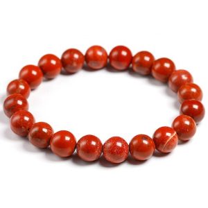 Red Jasper Bracelet – Natural Stone Jewelry for Energy, Strength & Grounding – Navgraha.in