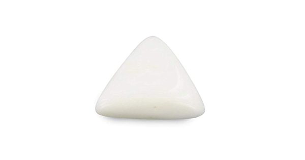 Moonga White Coral Natural Triangle Approx 7 Carat – Premium Safed Moonga Gemstone – Navgraha.in - Image 6
