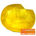 Pukhraj Bangkok Yellow Sapphire Natural 6.3 Carat - Navgraha.in