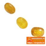 Bangkok Pukhraj Natural Yellow Sapphire 6 Carat - Navgraha.in