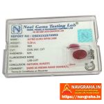 Natural Kunzite Simulant Ruby 5.20 Carat – Pink Violet Gemstone for Jewelry & Sun Planet Remedy – Navgraha.in