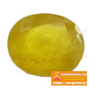 Yellow Sapphire Bangkok Pukhraj 5.3 Carat - Navgraha.in
