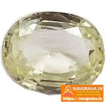 Natural Pukhraj Siloni Yellow Sapphire Best Quality 6.5 Carat - Navgraha.in