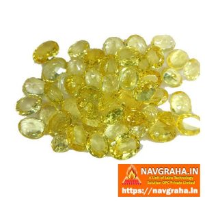 Indian Topaz Clear Stone 3 Carat to 7 Carat - Navgraha.in