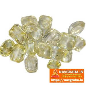 Siloni Yellow Sapphire Natural Pukhraj Clear Stone 3 Carat to 7 Carat - Navgraha.in