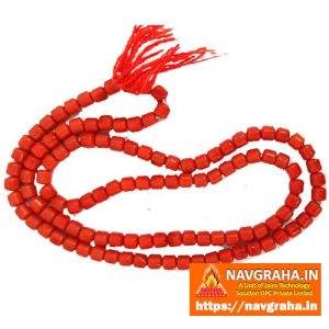 Red Coral Mala - Navgraha.in