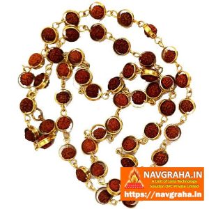 Rudraksh Mala with Cap - Navgraha.in