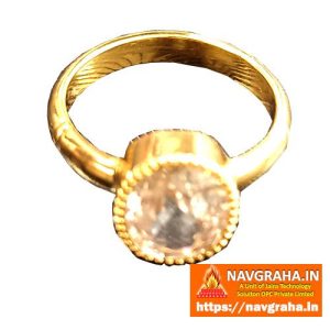 Siloni Yellow Sapphire Natural Pukhraj Premium Quality Gold Ring