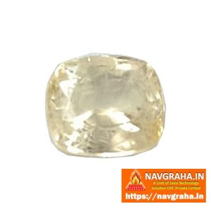 Siloni Yellow Sapphire Natural Pukhraj Premium Quality 5 Carat - Navgraha.in