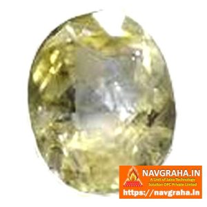 Natural Pukhraj Yellow Sapphire 4.4 Carat - Navgraha.in