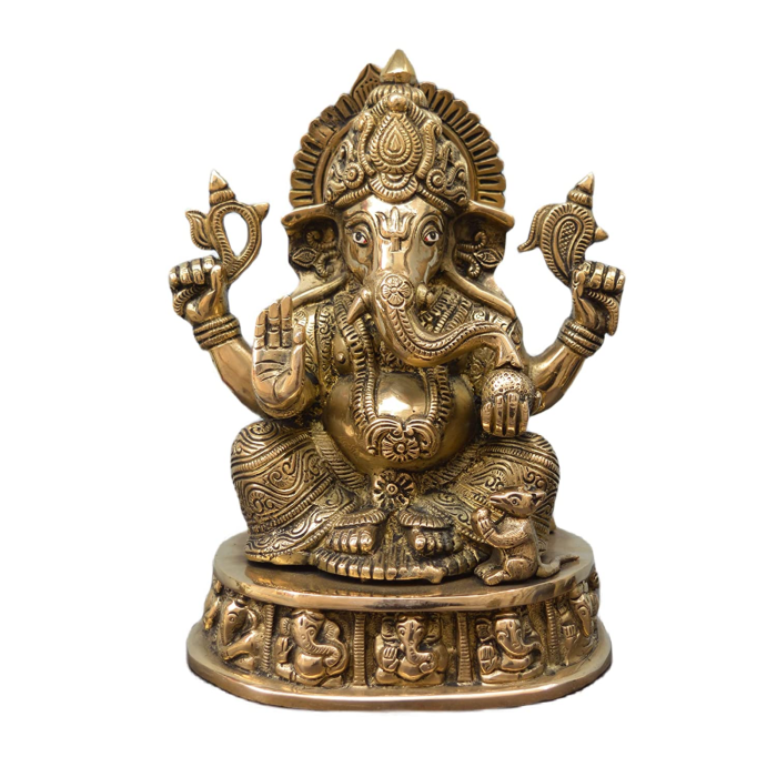 Ganesh Brass  Idol | Deity Idol Exclusive Collection - Image 1