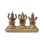 Laxmi Ganesh Saraswati | Sacred Ganesha Idol for Prosperity & Wisdom