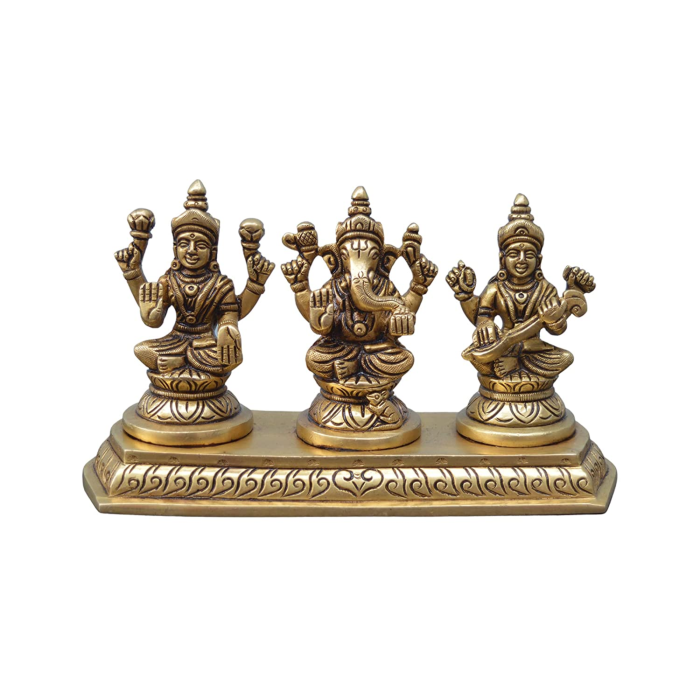 Laxmi Ganesh Saraswati Idol | Deity Idol Exclusive Collection - Image 1