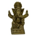 Ganesh Idol Brass | Authentic Hindu Deity Statue for Sacred Worship