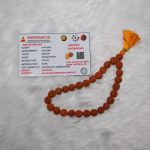 5 Mukhi Rudraksh Mala 27 Beads Indonesia Navgraha Certified | Authentic Spiritual Accessory