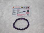 Amethyst Bracelet 8 MM Navgraha Certified - Navgraha - Image 4
