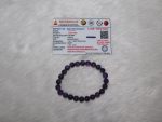 Amethyst Bracelet 8 MM Navgraha Certified - Navgraha - Image 2