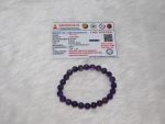 Amethyst Bracelet 8 MM Navgraha Certified - Navgraha