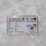 Amethyst Simulant 4.45 Ct Navgraha Certified | Authentic Spiritual Accessory