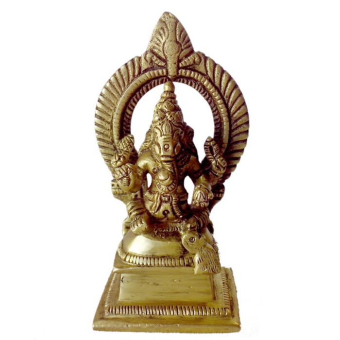 Lord Ganesha God Brass Idol | Deity Idol Exclusive Collection - Image 1