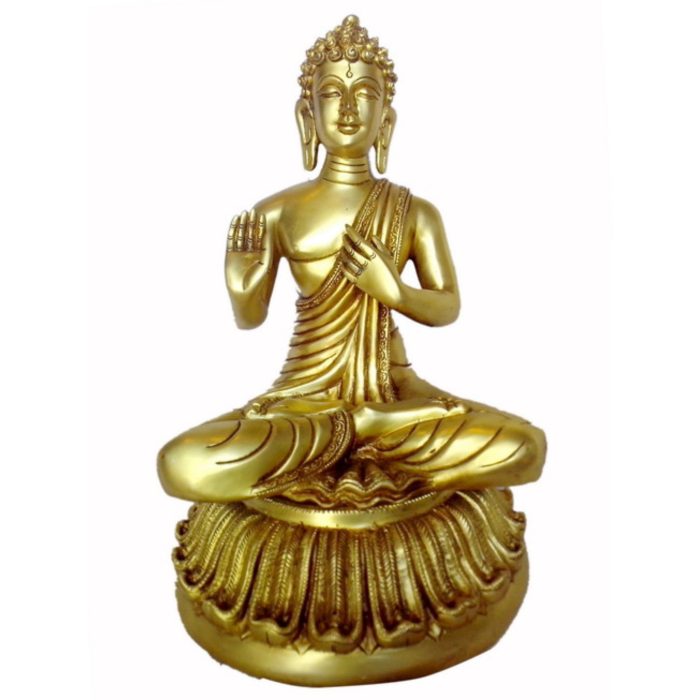 Lord Buddha Brass Idol | Deity Idol Exclusive Collection - Image 1
