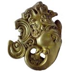 Om Ganesha Wall Hanging Brass Idol | Deity Idol Exclusive Collection