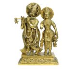 Lord of Radha Krishna Statue Medium Fine Finishing | Lord Krishna Idol Divine Love Symbolism & Spiritual Joy