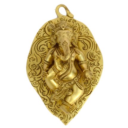 God Bal Ganesha Wall Hanging Idol Brass For Collectible Handicraft Art 6.5″ Inch Idol | Deity Idol Exclusive Collection
