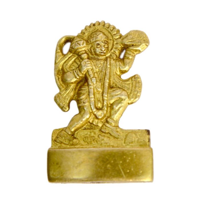 Hanuman Brass Collectible Handicraft Small  Idol | Deity Idol Exclusive Collection - Image 1