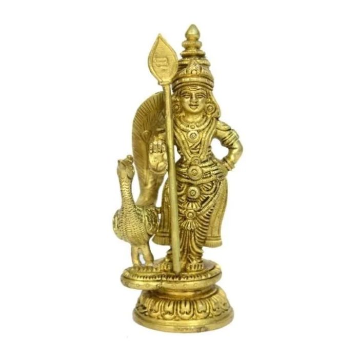 Kartikeya Brass Idol  Idol | Deity Idol Exclusive Collection - Image 1