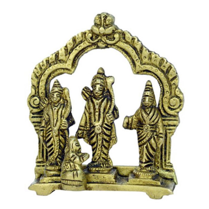 Ram Darbar God Small Brass Idol | Deity Idol Exclusive Collection - Image 1