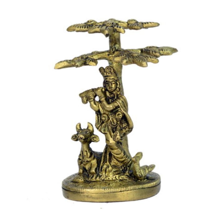 Krishna Small Brass  Idol | Deity Idol Exclusive Collection - Image 1