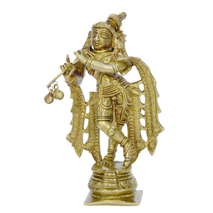 Krishna God Brass Idol | Deity Idol Exclusive Collection - Image 1