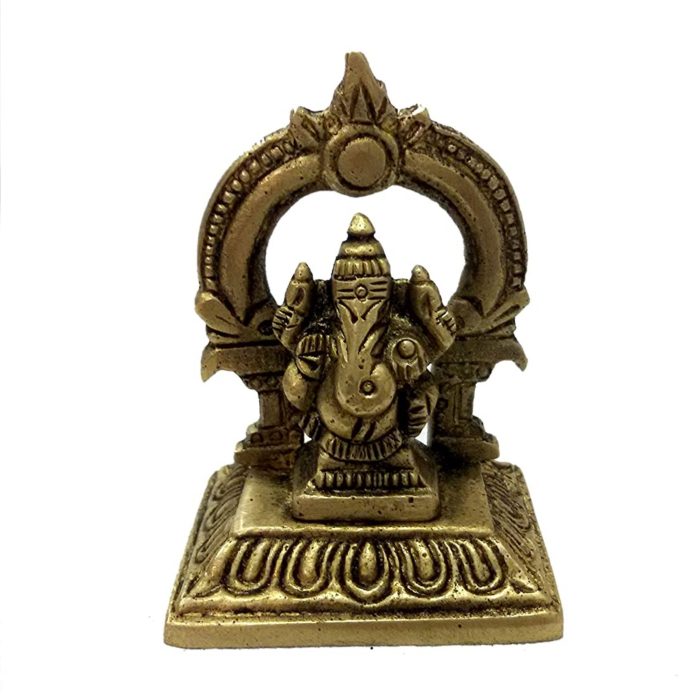 Ganpati Brass Murti for Home Or Pooja Room Decor  Idol | Deity Idol Exclusive Collection - Image 1