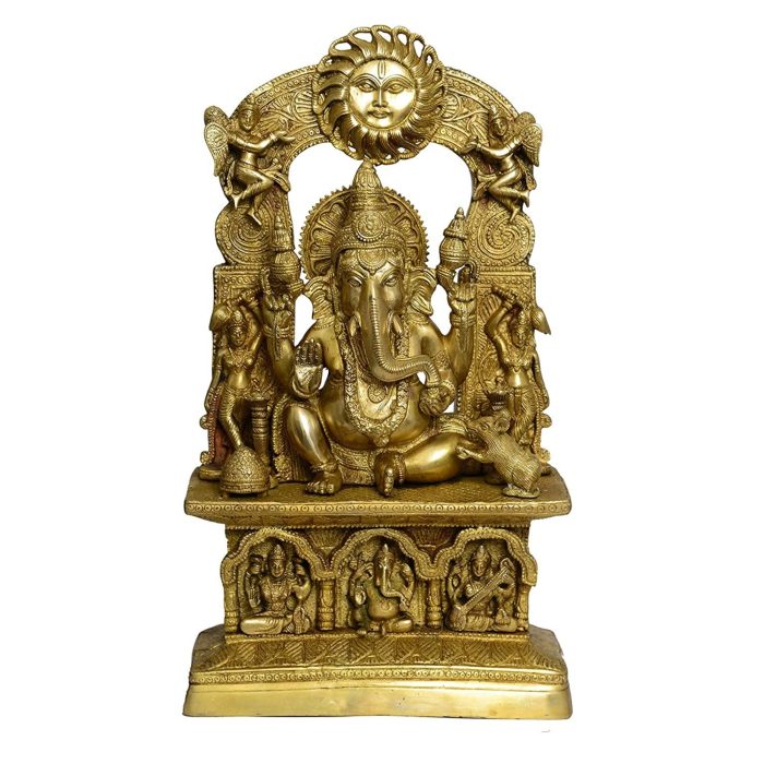 Ganesha God Idol Brass Idol | Deity Idol Exclusive Collection - Image 1