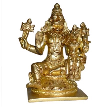 Lakshmi Narasimha Swamy Brass Idol Statue 5.4″ Inch Idol | Deity Idol Exclusive Collection