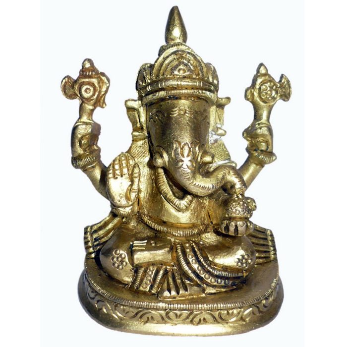 Ganesha God Brass Idol | Deity Idol Exclusive Collection - Image 1