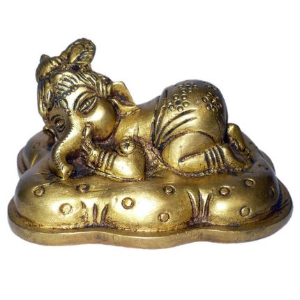 God Bal Ganesha Brass Idol Statue 2″ Inch Idol | Deity Idol Exclusive Collection