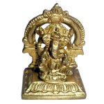 Kaman Ganesha Small Brass | Authentic Krishna Murti Divine Love Symbolism & Spiritual Guidance