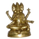 Dattatreya Brass Idol | Deity Idol Exclusive Collection
